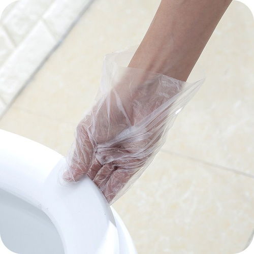 一次性手套薄膜食品衛(wèi)生加厚級吃龍蝦手套家務(wù)透明塑料防護(hù)手套